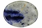 Polished Sodalite Worry Stones - 1.5" Size - Photo 3